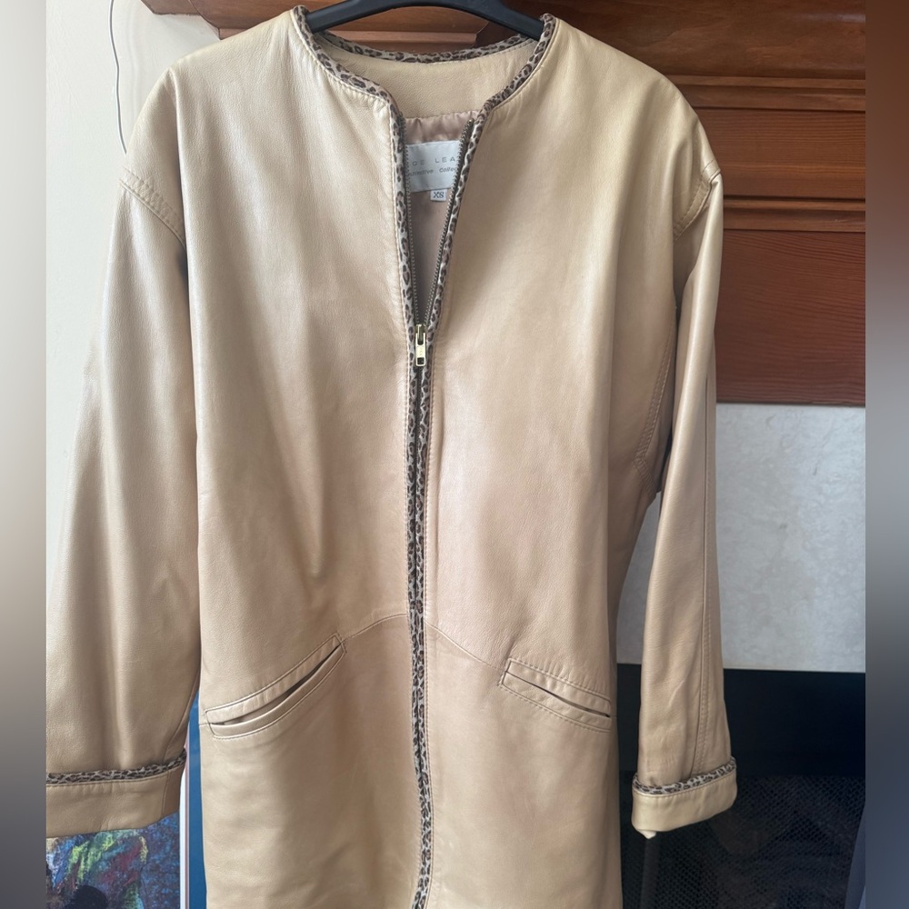 Image Leather Distinctive Collection Jacket